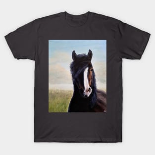 Horse Portrait Majesty Beauty Strength Vitality Character Pride Majestic Animal T-Shirt